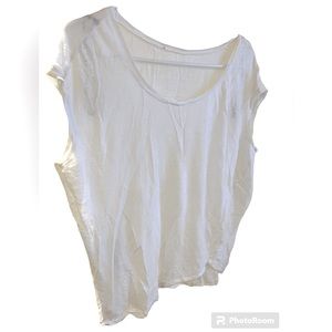 No tag white sheer top.